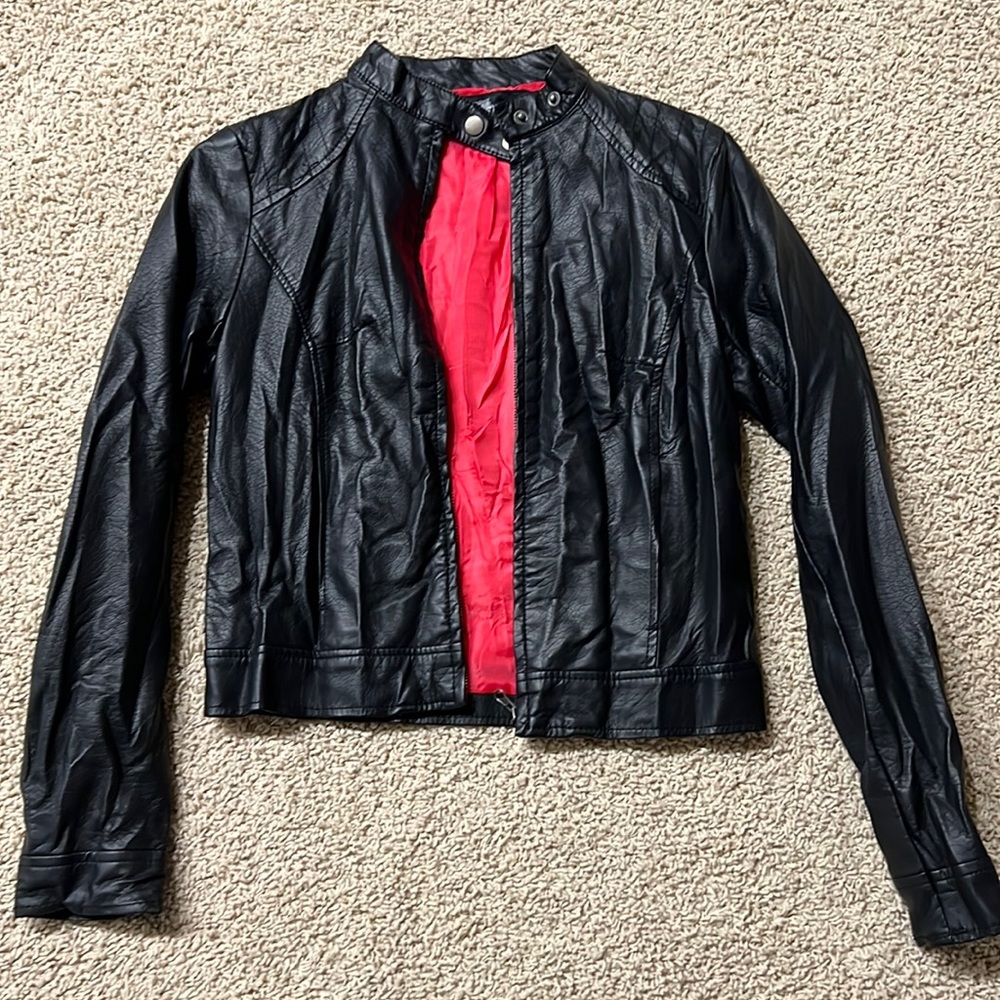 Ali & Kris pleather jacket